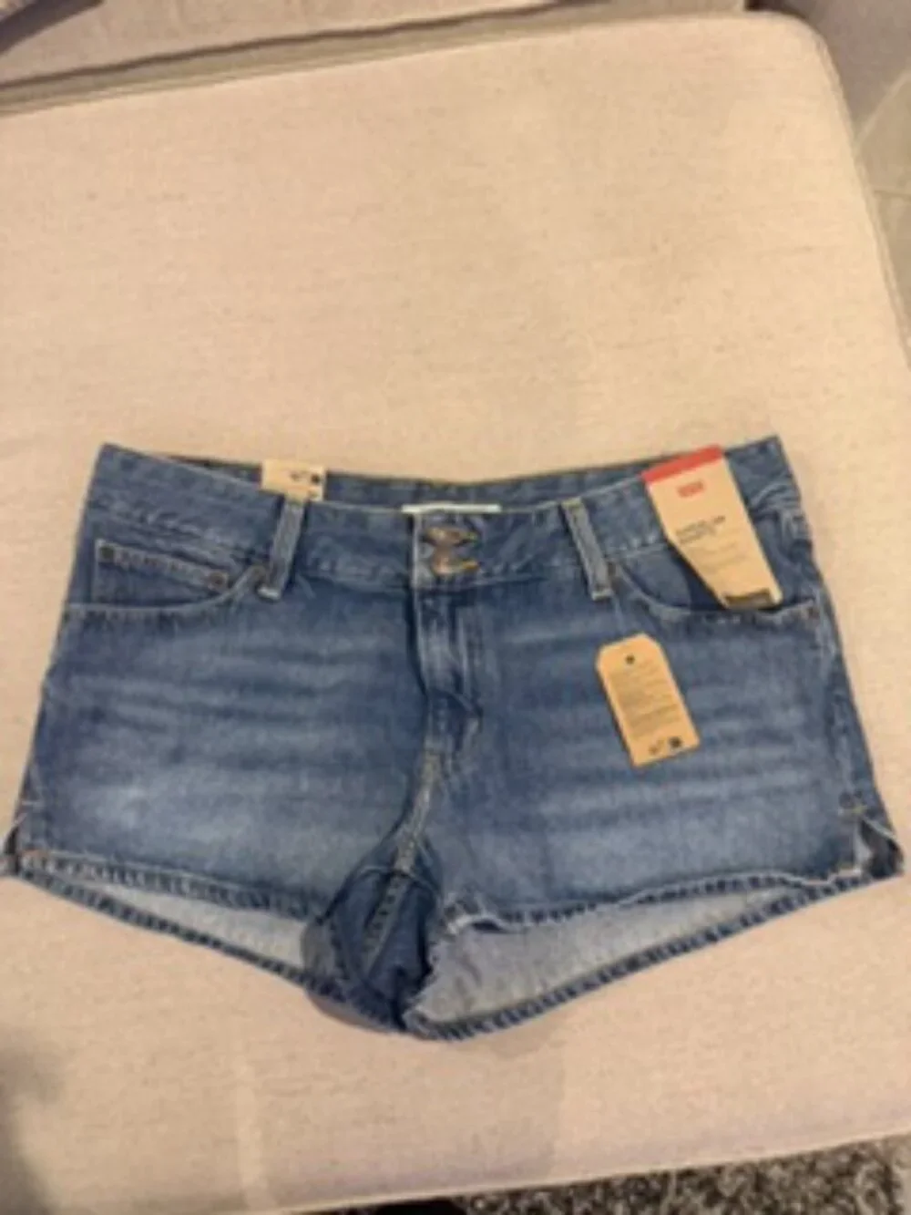 Levi's Low Rise Denim Shorts
